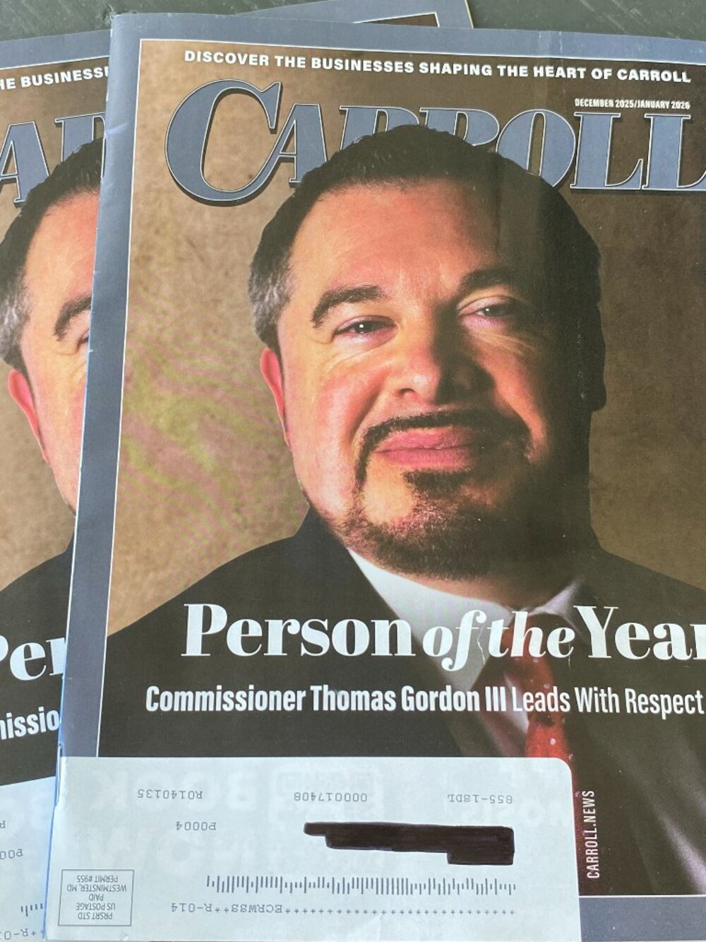 Carroll Magazine Dec. 2021/Jan. 2022 Persons of the Year Issue- 2 Copies